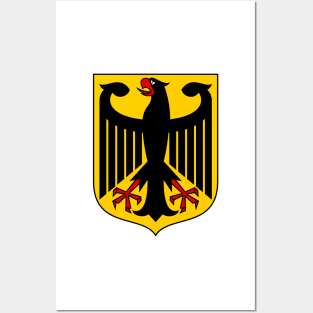 Germany (German Coat of Arms) Posters and Art